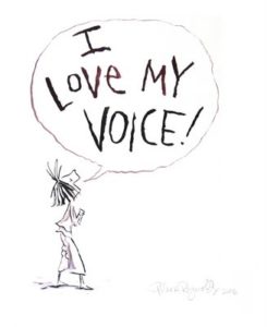 Learn to love the sound of your own voice!